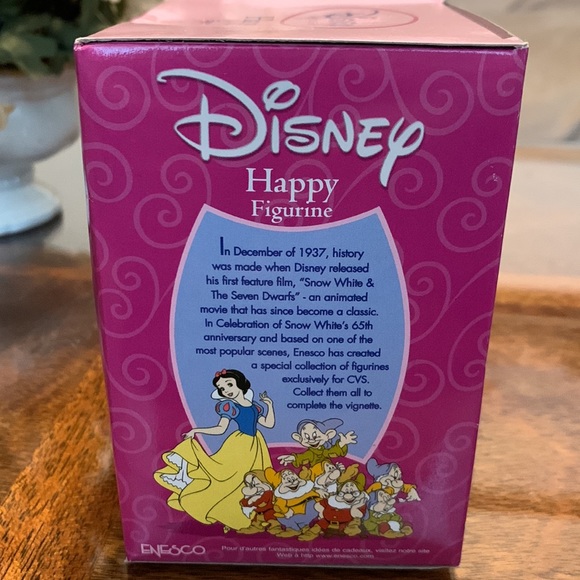 Enesco Happy Dwarf figure Figurine Disney Princess CVS Exclusive 65 Anniversary - Picture 6 of 8